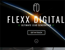 Tablet Screenshot of flexxdigital.com